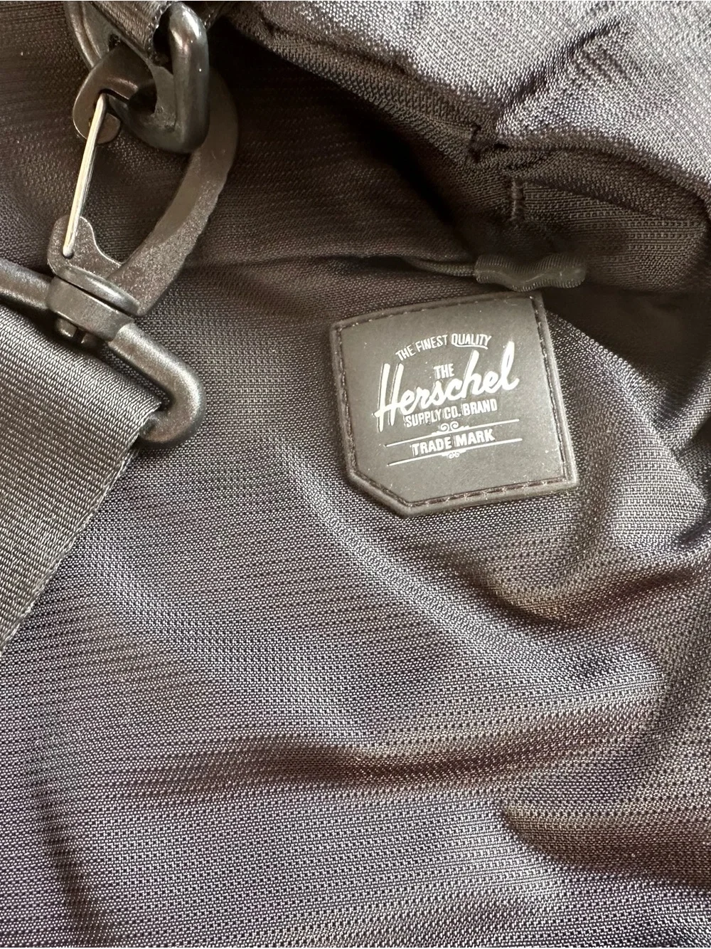 Herschel Supply Co. Black Laptop Messenger Briefcase Bag